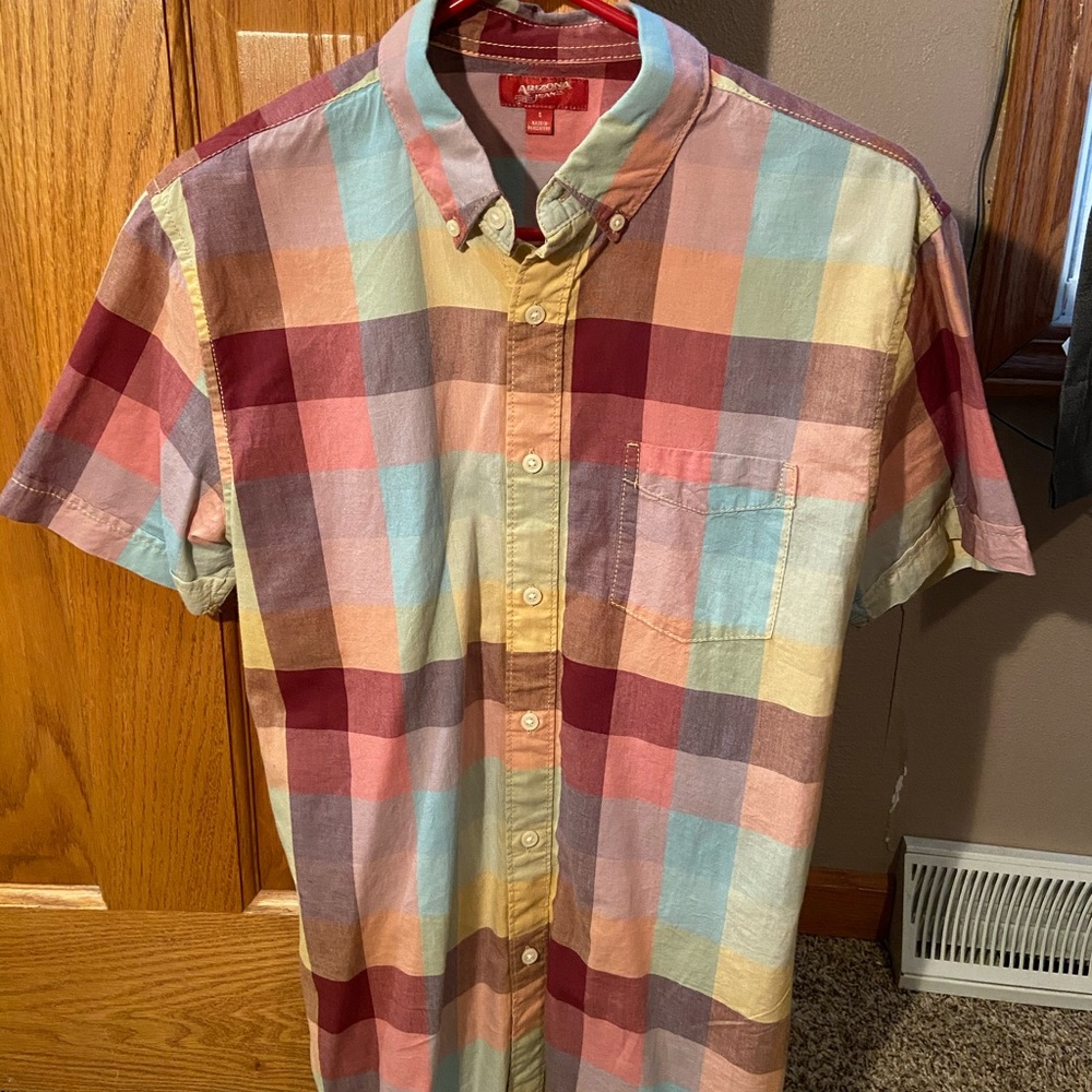 Plaid button up